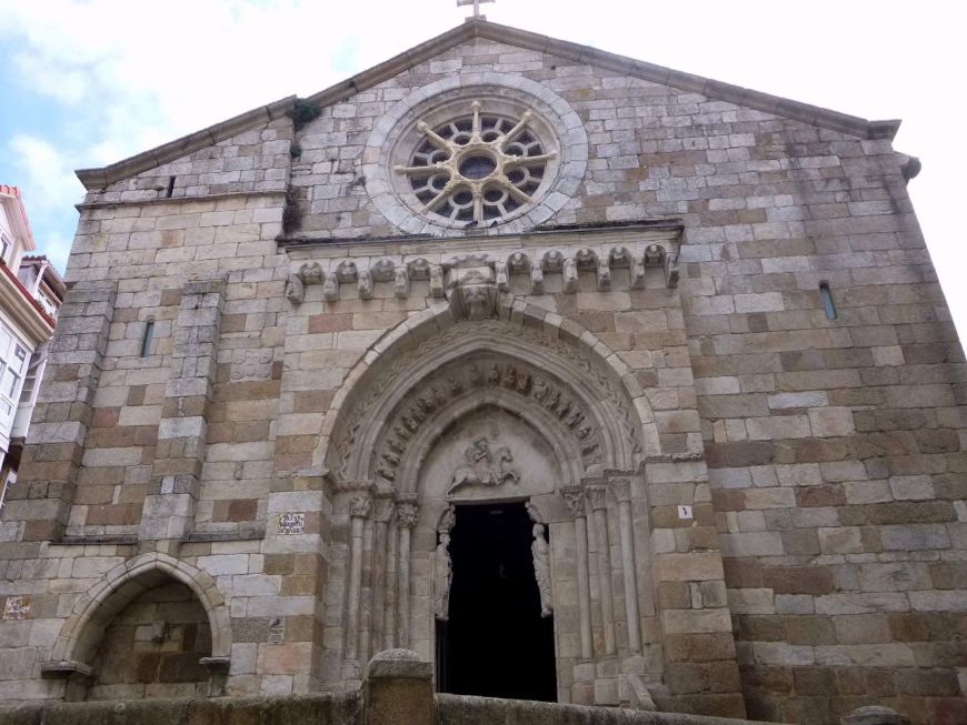 Church of Santiago in A Coruña – English Way of the Camino de Santiago